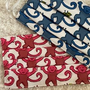 Brand New Monkey Roller Rabbit Masks